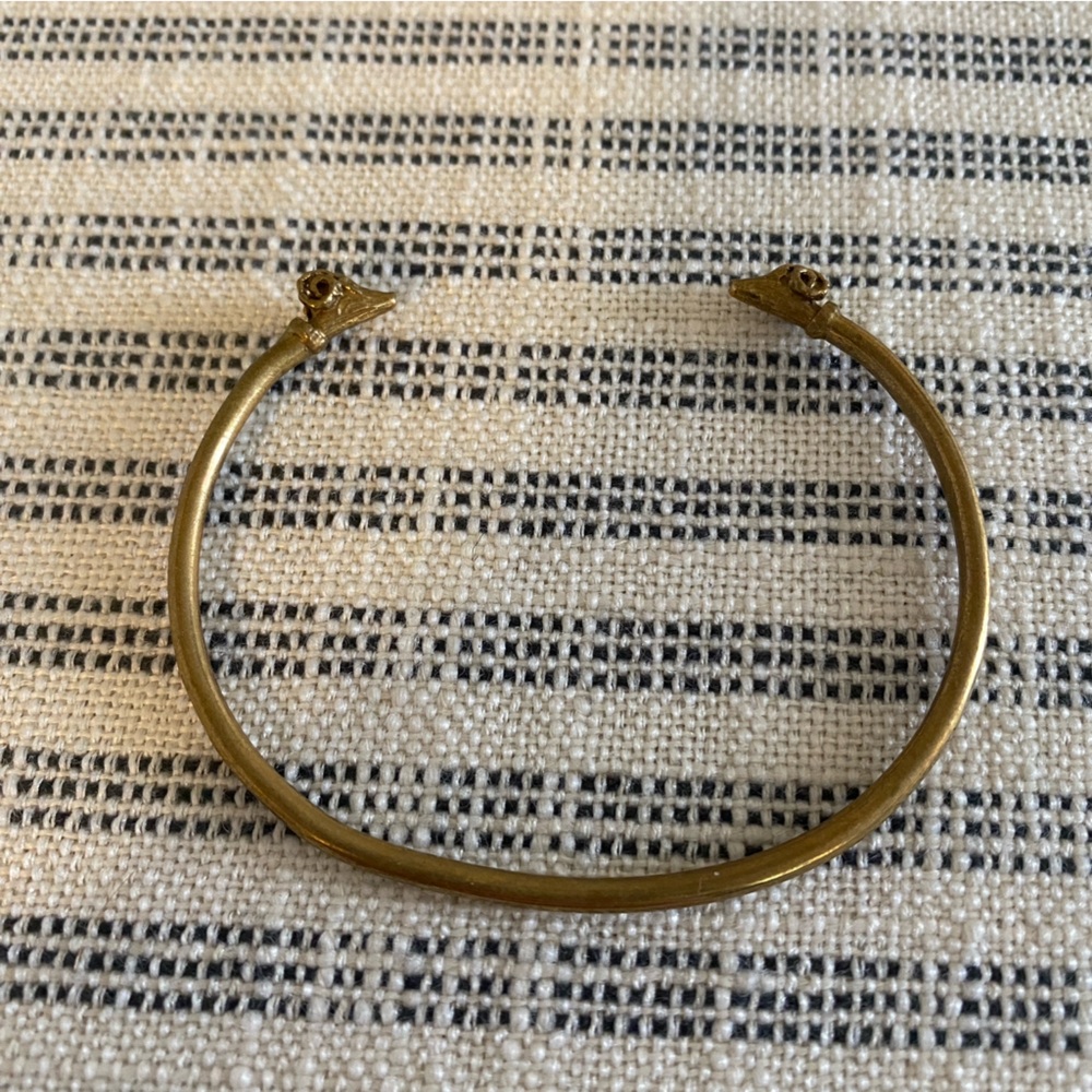 Brass Ram Bracelet